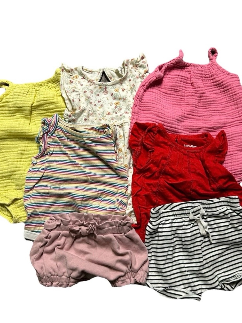 Baby Girl Summer Clothing Gap Organic Cotton Size 6-9 Months